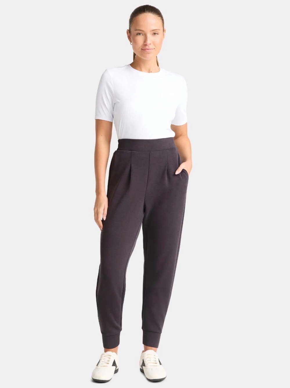 Avia Sandwash Black Jogger Track Pants NWT
